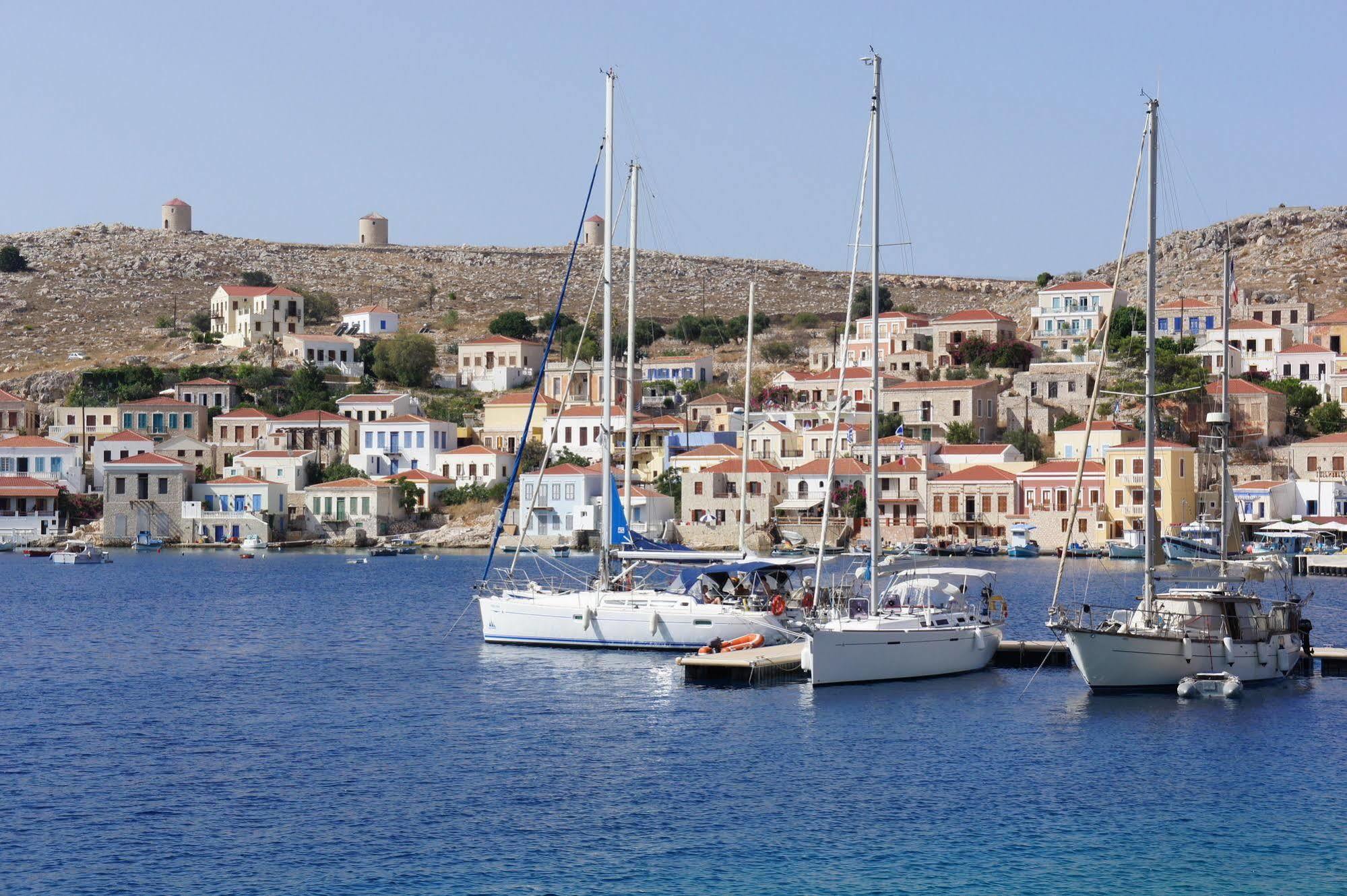 Aegean View Villas Chalki Town 外观 照片