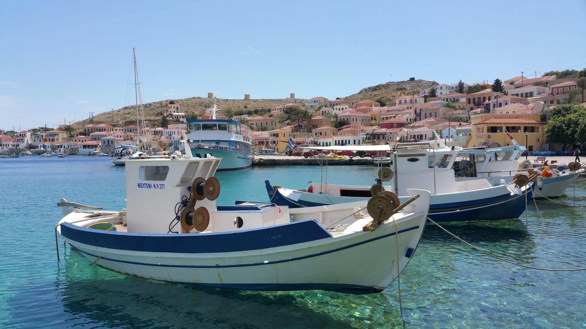 Aegean View Villas Chalki Town 外观 照片